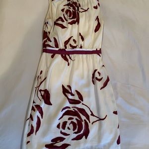 An adorable silky summer dress.